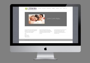 Webdesign Lebana von macgrafix