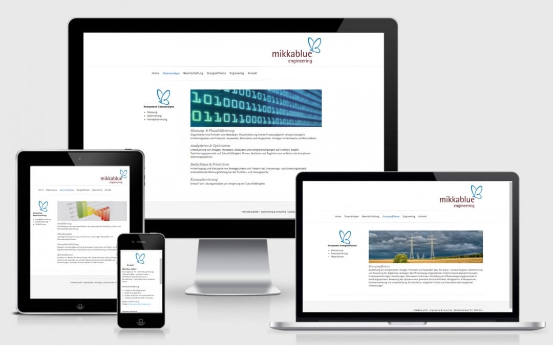 Webauftritt mikkablue