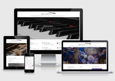 Webauftritt Creati-F-Music