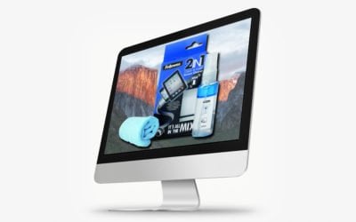 Kostenloser Bildschirmreiniger zu jedem Mac