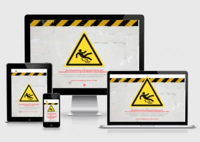 Webauftritt Arbeitssicherheit Detailhandel