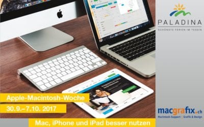 Apple Kurs- & Workshop-Woche im schönen Tessin