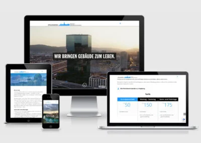 Webauftritt Gebäudetechnikverband Bern