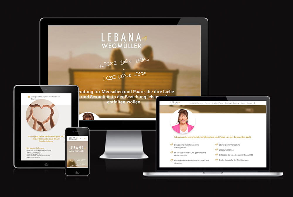 Webauftritt Lebana Wegmüller