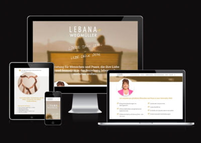 Webauftritt Lebana Wegmüller