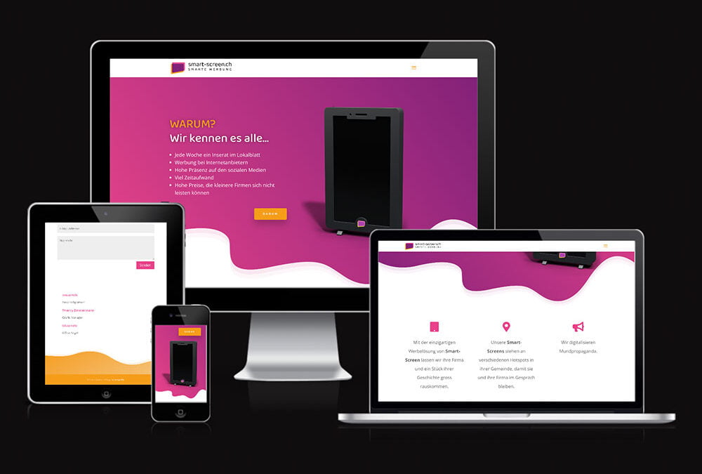 Webauftritt smart-screen