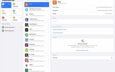 Die Passwort-App von Apple